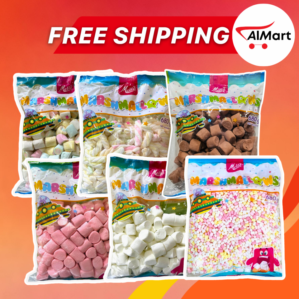 MELLO BIG AND MINI MARSHMALLOWS (680GRAMS) Shopee Philippines
