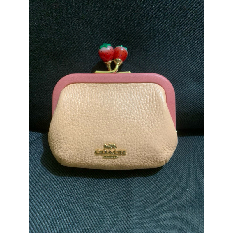 Authentic Coach Kiss Lock Coin Purse from Canada Shopee