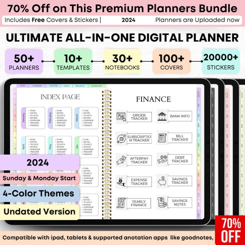 2025 Digital Planner, Digital Planner for iPad & Android, GoodNotes ...