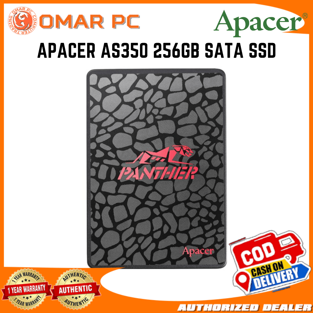 APACER AS350 256GB & 1TB SATA SSD (BRANDNEW 1YEAR WARRANTY) | Shopee ...