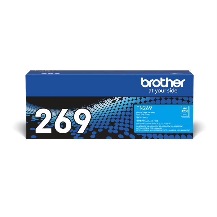 Original Toner Cartridge Brother TN-269 TN-269XL BkCMY TN269 269 269XL ...