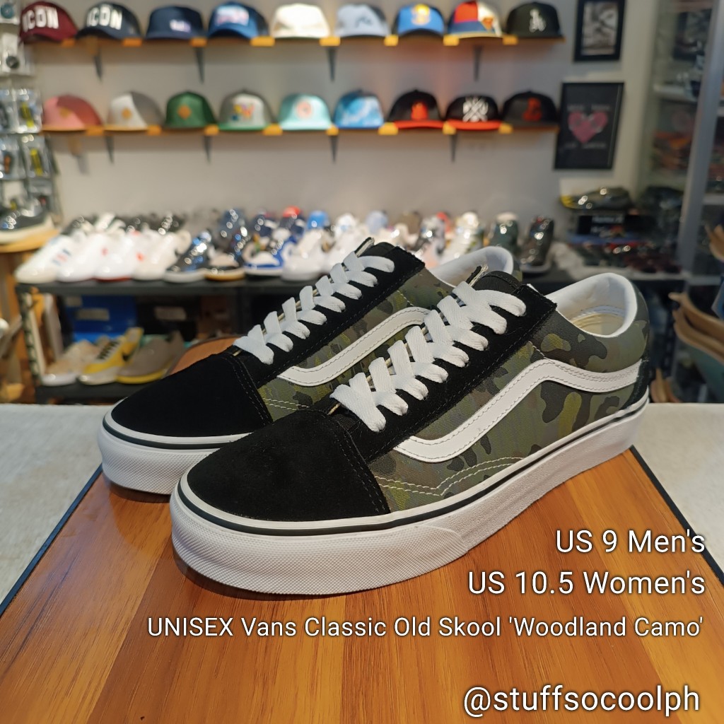 UNISEX Old Skool Woodland Camo Vans Classic Shopee Philippines