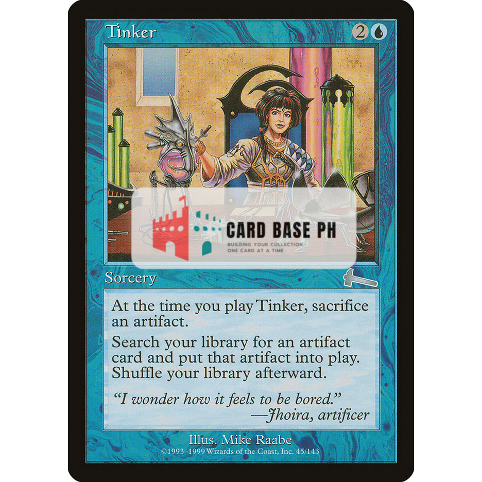 Tinker(Lightly Played) - Magic the Gathering Trading Card | Shopee ...