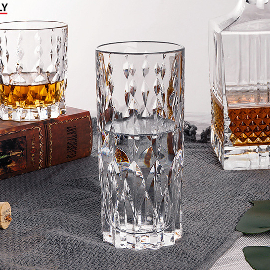 Deli Creative Liquor Drinking Cup Diamond Glasses Juice Water Cocktail ...