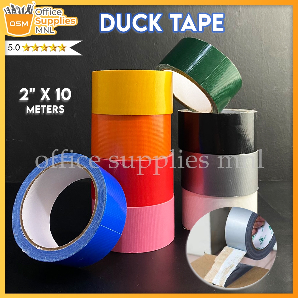Duct Tape 2" x 10 meters Waterproof Adhesive Tape Colored Duct Tape