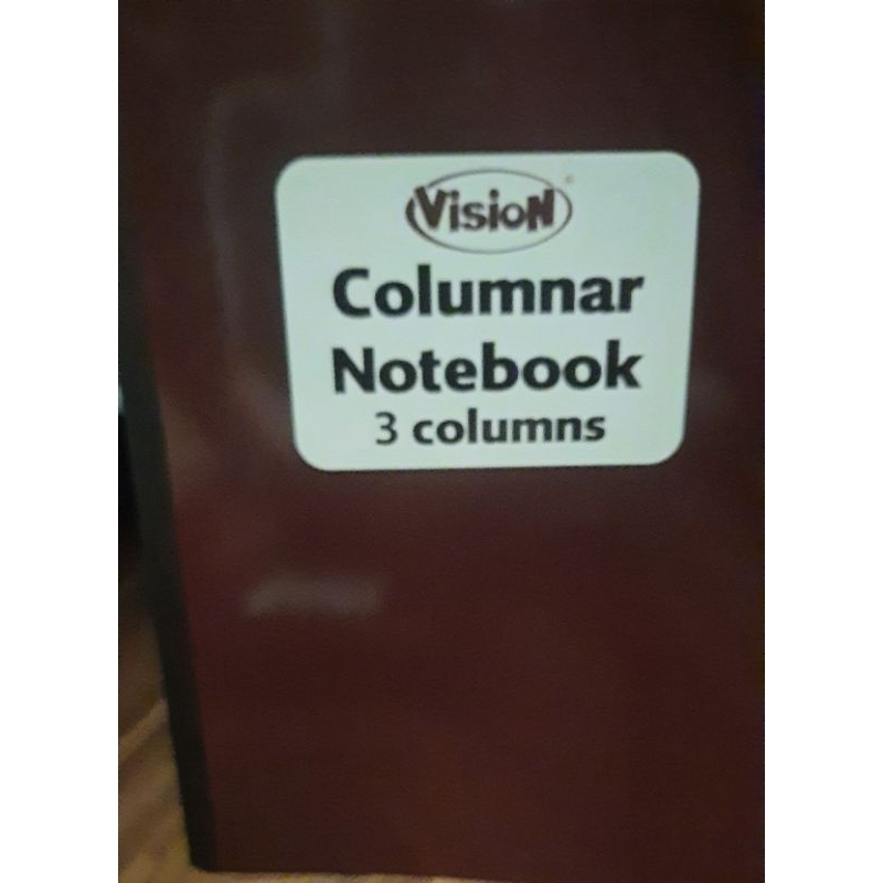 Columnar Notebook 3 colums Vision New | Shopee Philippines