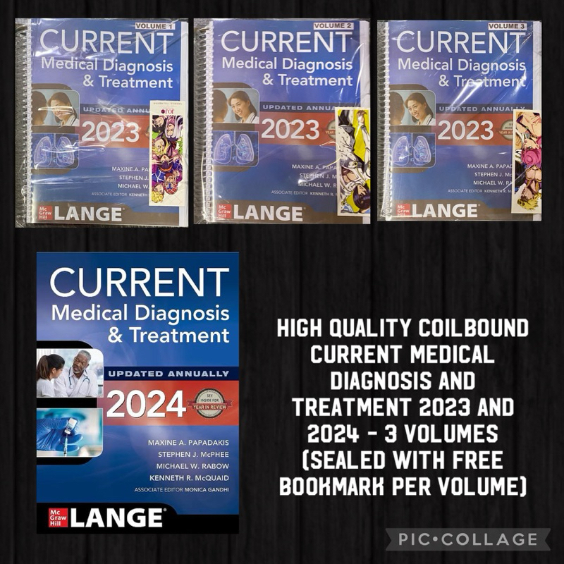 Lange Current Medical Diagnosis and Treatment 2024 2023 Study Guide 2nd ...