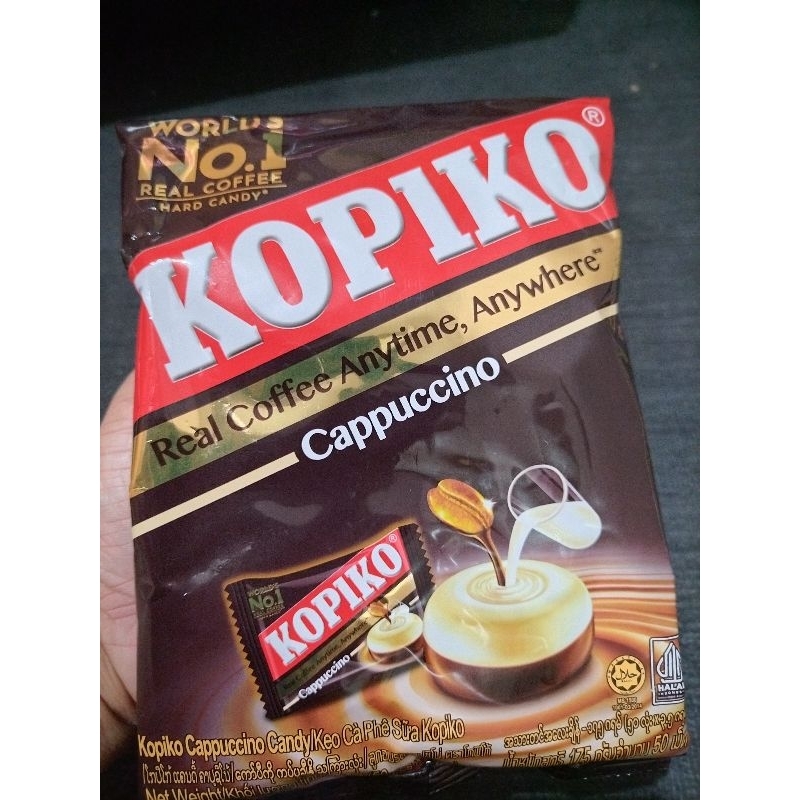 Kopiko Coffee Candy Cappuccino 50 Pcs 175g Shopee Philippines