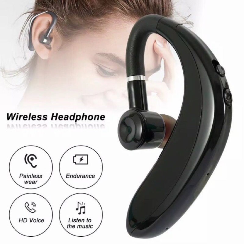 WIWI W93 Bluetooth Earphone Wireless Headphones Handsfree Earbud ...