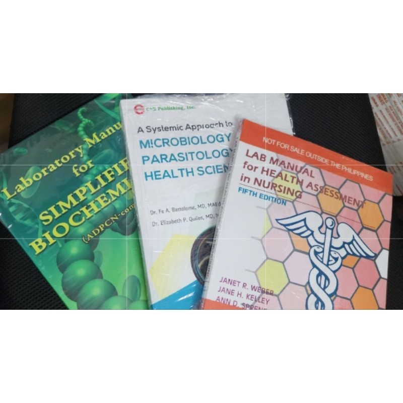 Microbiology@Parasitology,Health Assessment Lab.manual,Simplified ...