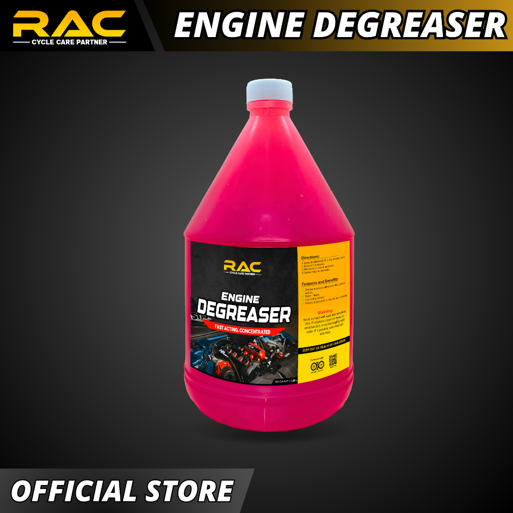 RAC Engine Degreaser / Engine Cleaner / Grease Remover 1 GALLON