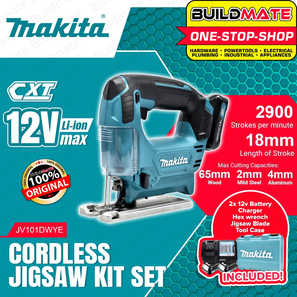 Buildmate x MAKITA 12V 18mm Max Lithium-Ion Cordless Jigsaw Kit