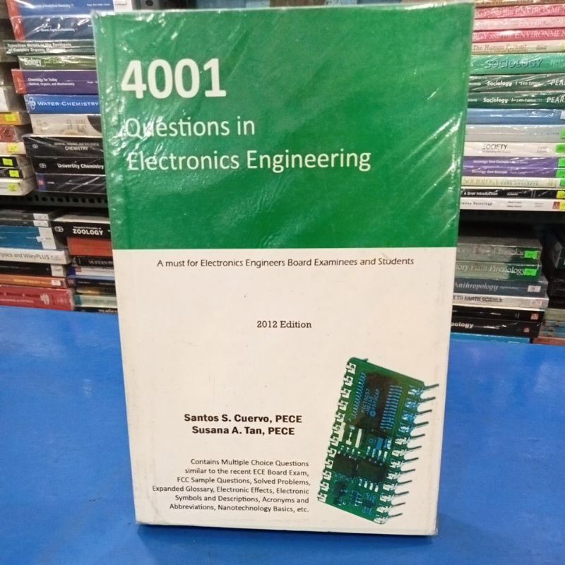 4001 QUESTIONS IN ELECTRONICS ENGINEERING | Shopee Philippines