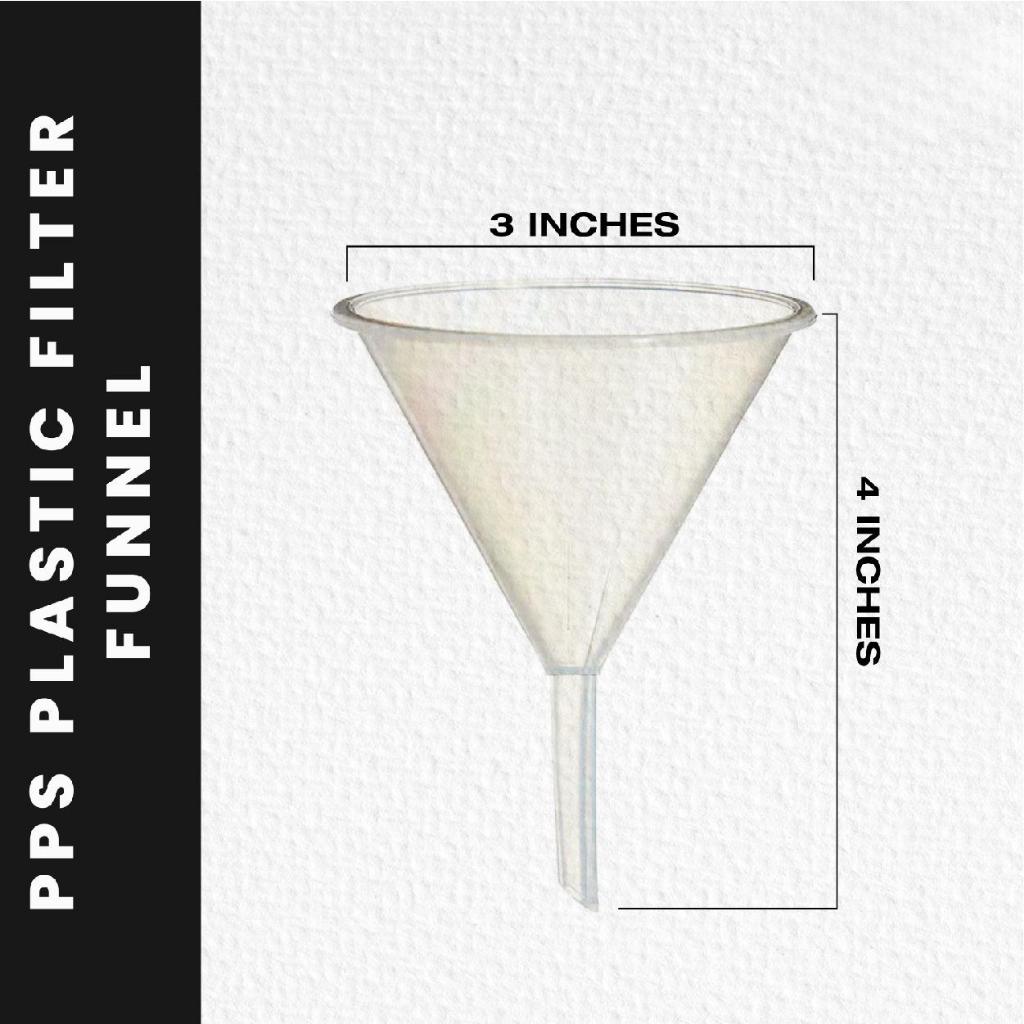 PPS Universal Plastic Transparent Filter Funnel (Embudo) | Shopee ...