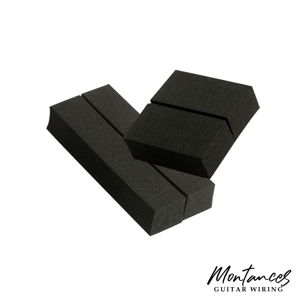 KAISH Pack of 4 Bass Pickup Height Foam Pickup Height
