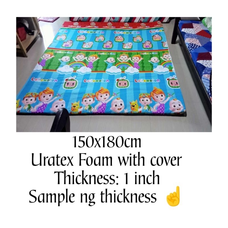150x180 Uratex Foam for playpen playmat gapangan ni baby Shopee Philippines