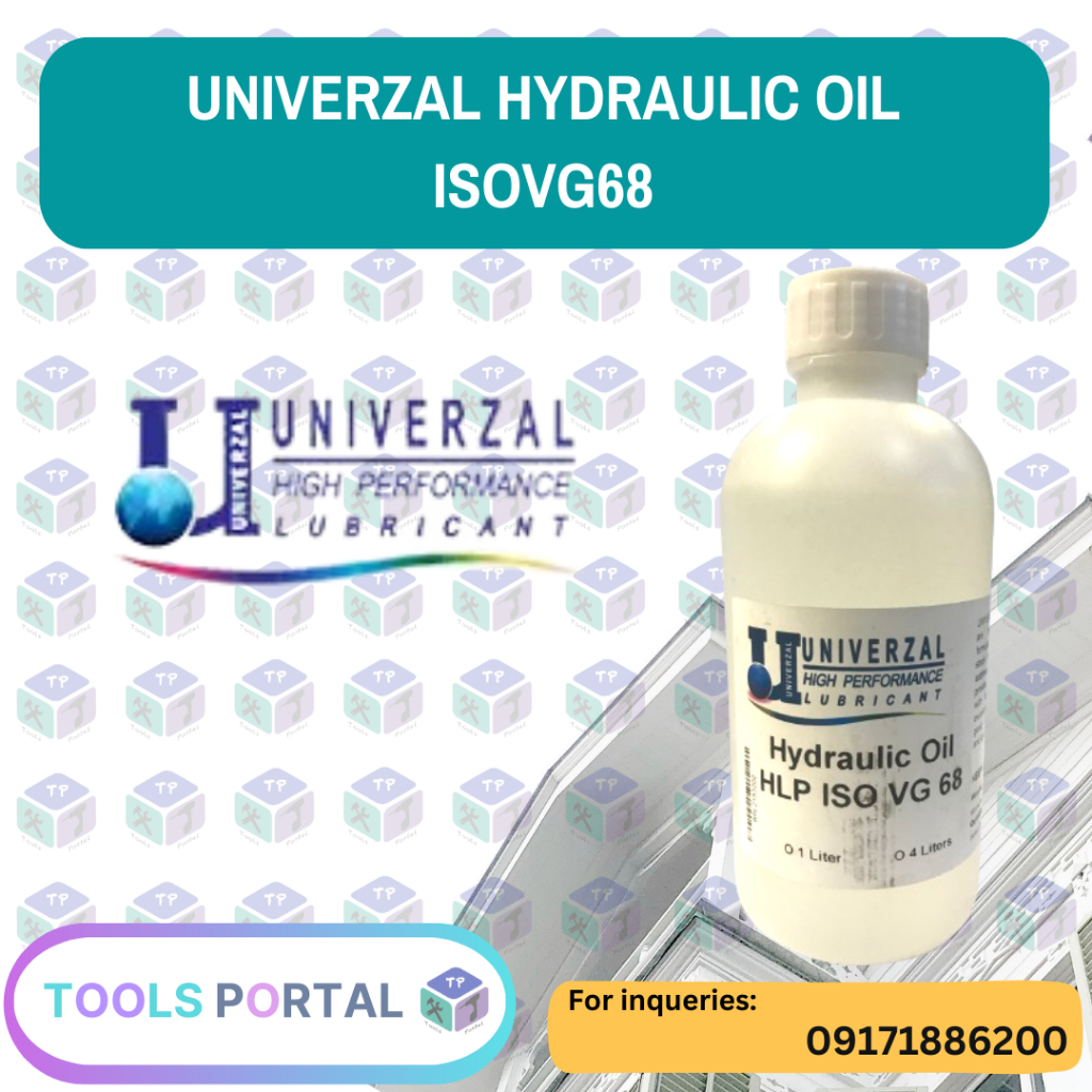 Univerzal HLP Hydraulic Oil VG 68 Viscosity Grade 68 (1 Liter