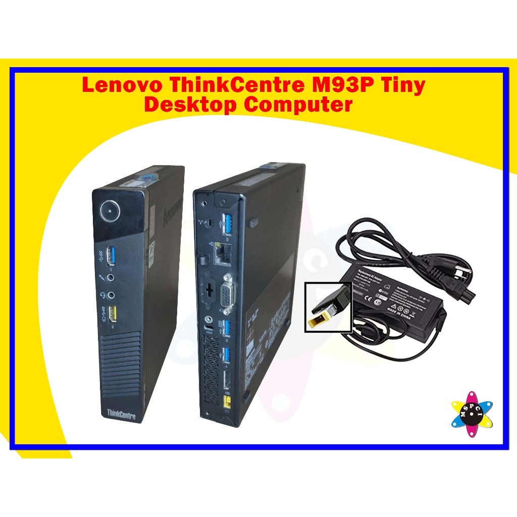 Lenovo ThinkCentre M93P Tiny/Mini Desktop Computer i5-4570T 4th Gen 2 ...