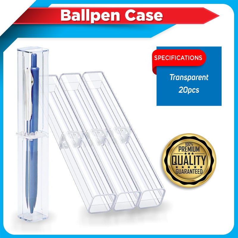 Transparent Single Ballpen Case (5 / 20 PCS) | Shopee Philippines