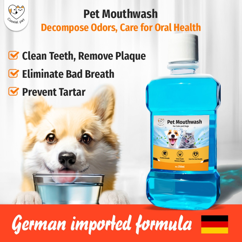 Mouth Wash Dental Rinse For Dogs Luscious 500ml Gentle Paws
