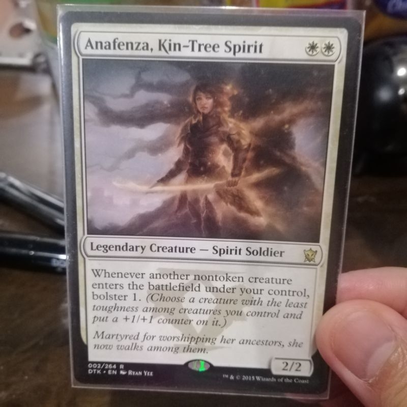 1 Anafenza, Kin-Tree Spirit DTK MTG card magic the gathering | Shopee ...