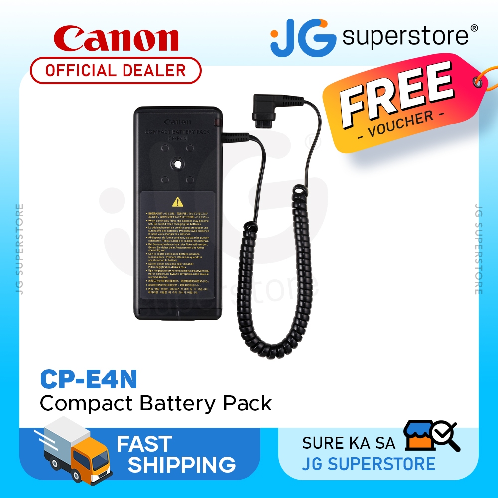 Canon CPE4N Compact Battery Pack for Speedlite 580EX II, 600EX IIRT
