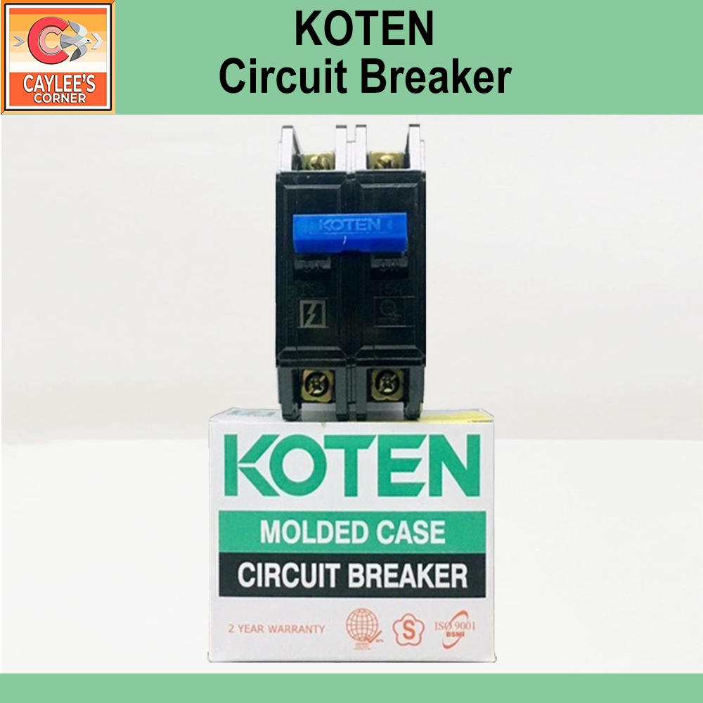 KOTEN Original Circuit Breaker 2P bolt on Molded Case Shopee Philippines