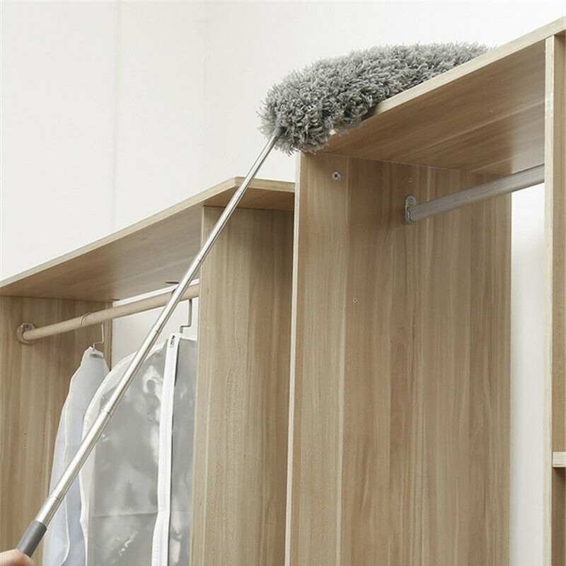Telescopic Microfiber Duster Extendable Magic Cleaning Brush Feather ...