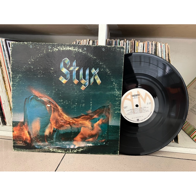 Styx Equinox Vintage Vinyl Record PLAKA A4 | Shopee Philippines