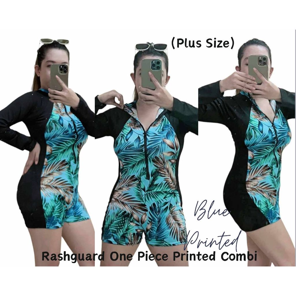 One piece rash guard plus size sales