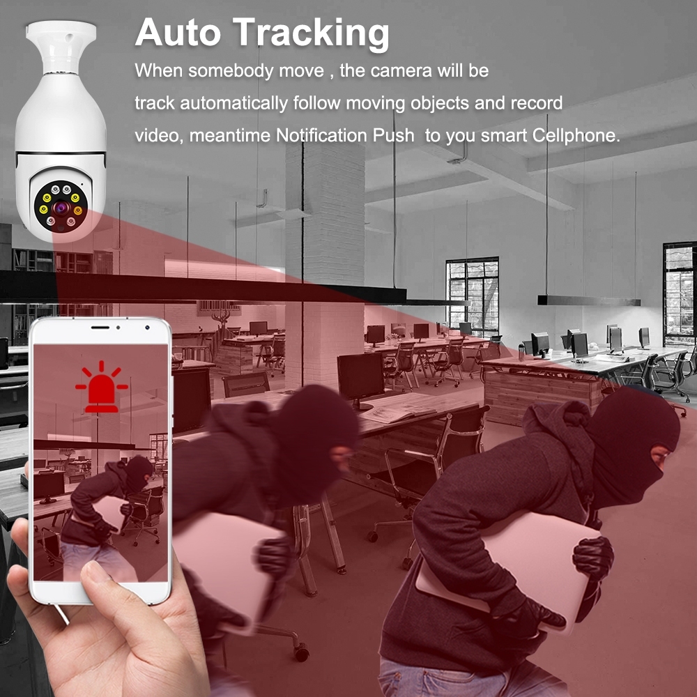 BUY 1 TAKE 1 V380 Pro CCTV Camera Bulb No Wifi Needed Wireless Indoor ...