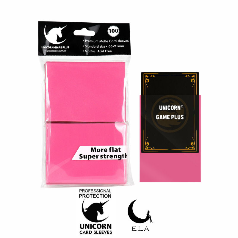 UNICORN] 100pcs Premium Matte Card Sleeves (66x91mm). For Magic: The  Gathering,Pokemon,TCG | Shopee Philippines