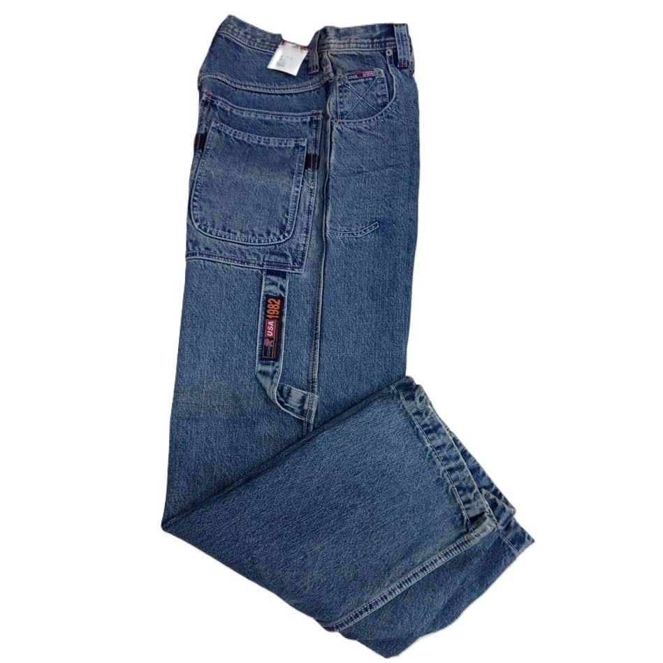 ★送料・関税込★ROMANTIC CROWN★SIDE STOPPER CARPENTER PANTS REEDITION 5-POCKET VINYL PANTS - courrèges (クレージュ)