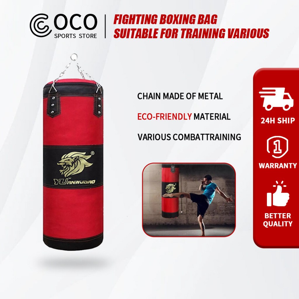 Fitness Punching Bag MMA GYM Sanda Muay Thai Kicking Boxing Sand Punching Bag Sandbag Shopee Philippines
