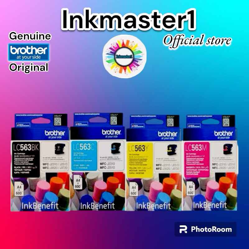BROTHER LC563 ORIGINAL ink cartridge | Shopee Philippines