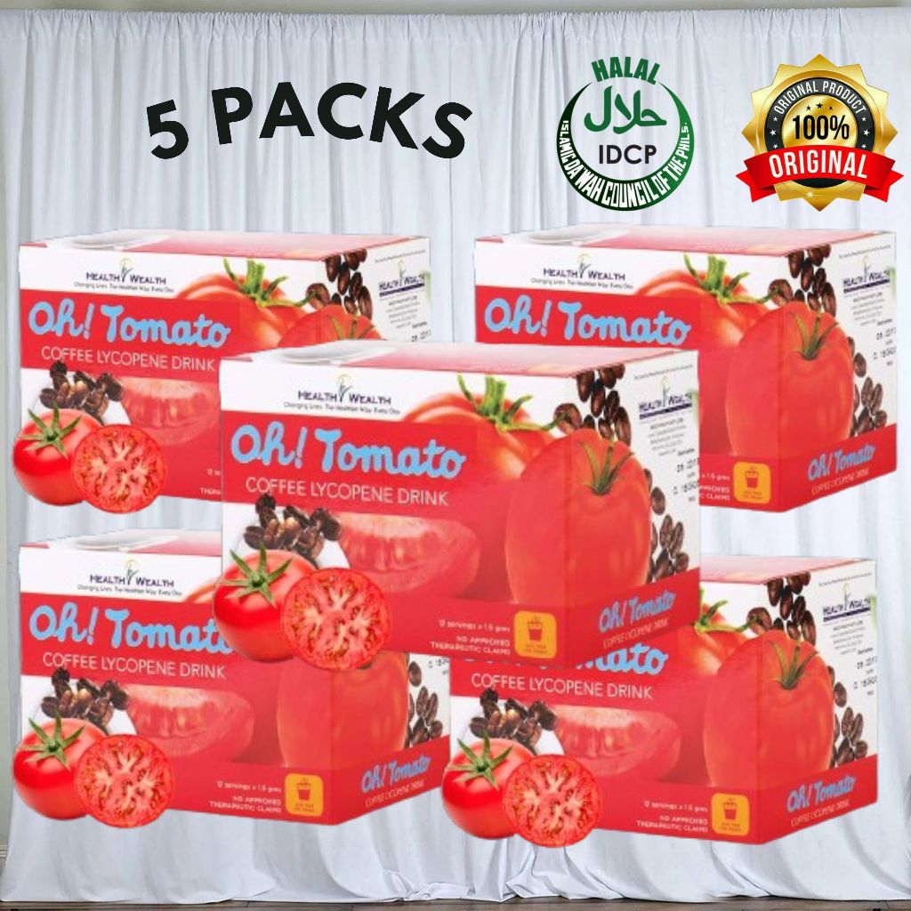 HEALTH WEALTH OH! TOMATO COFFEE LYCOPENE DRINK (5 PACKS) Shopee Philippines