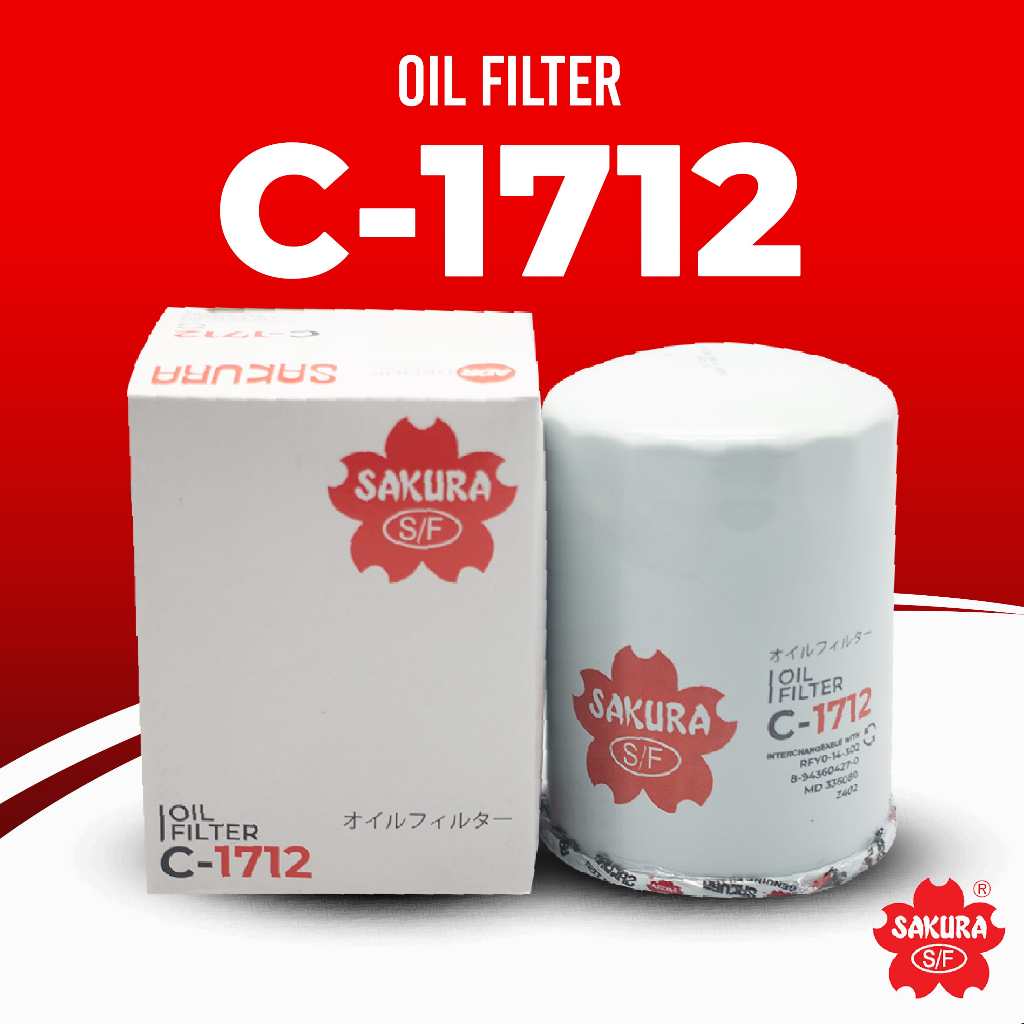 Sakura Oil Filter C1712 | Shopee Philippines