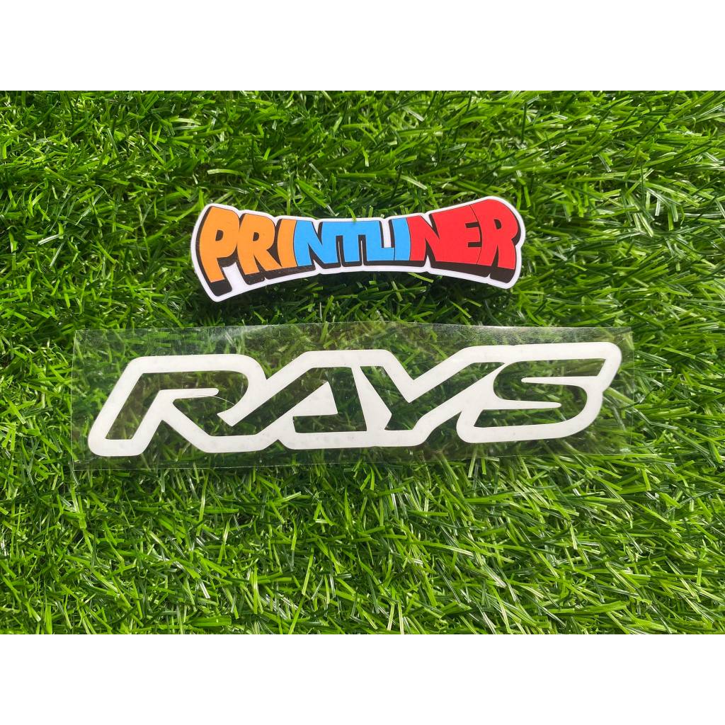RAYS STICKER DECALS FOR MOTORCYCLE, CARS & ETC (WATERPROOF) | Shopee ...