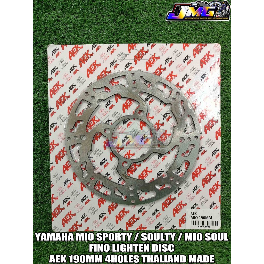 YAMAHA MIO SPORTY / SOULTY / MIO SOUL / FINO AEK LIGHTEN DISC 190MM ...