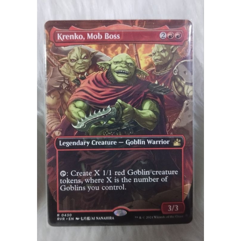 Krenko, Mob Boss - Ravnica Remastered | Shopee Philippines