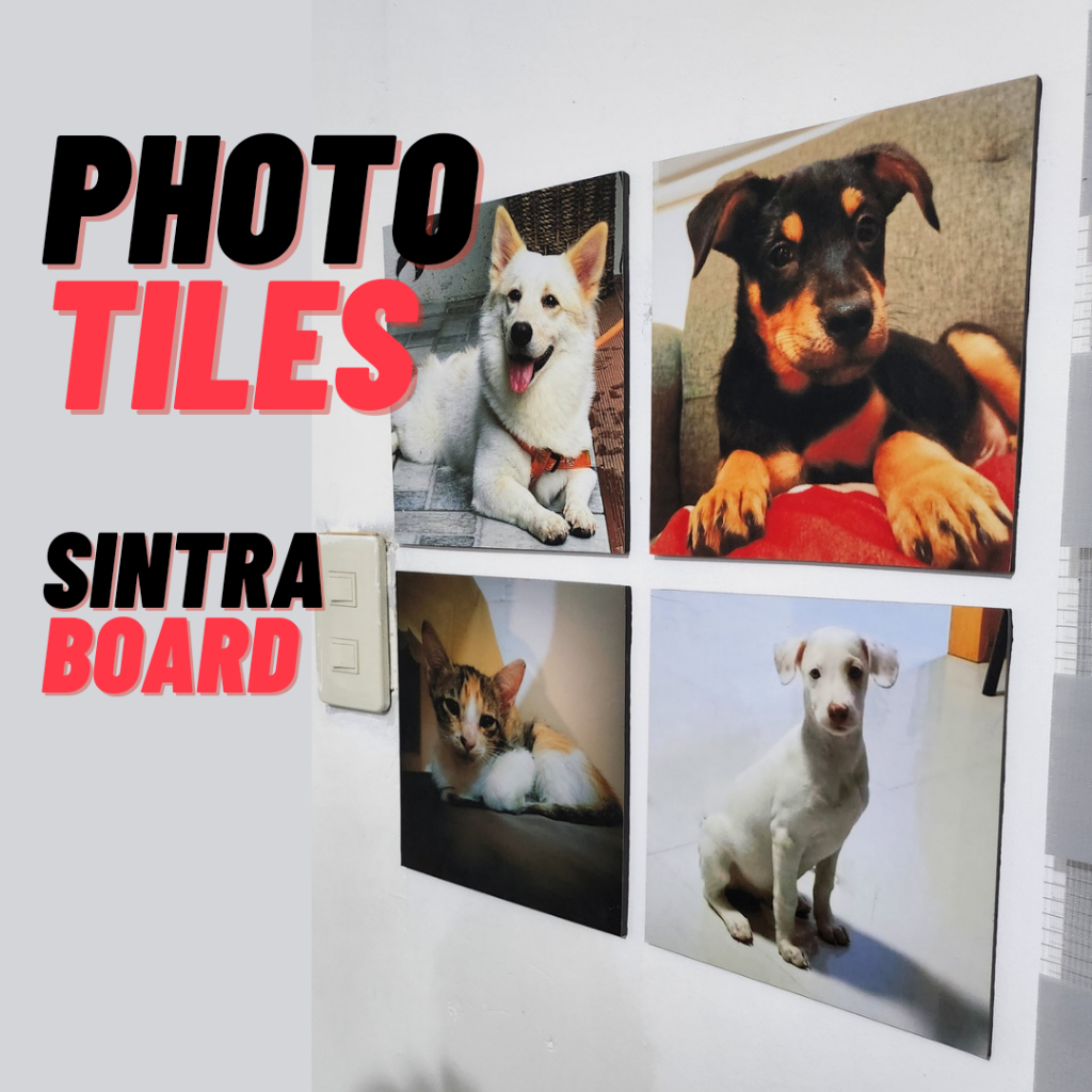 Photo Tiles Personalized Wall Display Photo Sintra Board | Shopee ...