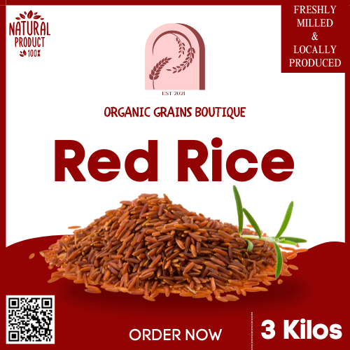 Healthy Organic Red Rice | 1 Kilo | Shopee Philippines
