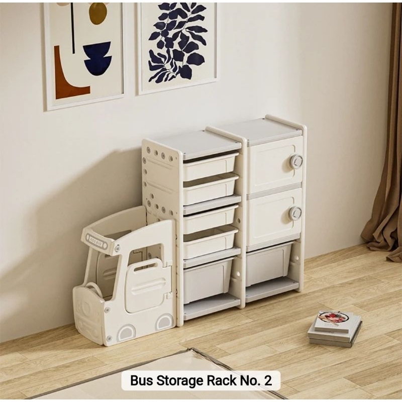 Bub's Bus Storage Organizer and Cabinet | Shopee Philippines