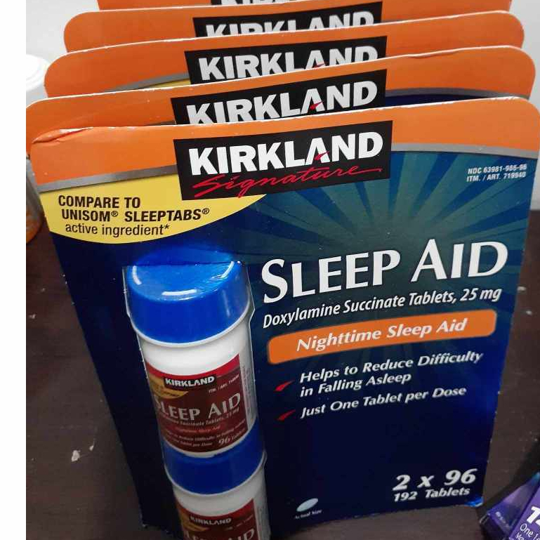 *Kirkland Signature Sleep Aid, USA, 96 tablets or 192 Tablets, Non