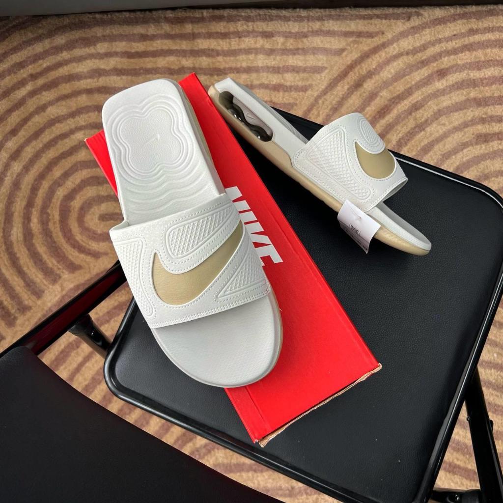 ORIGINAL NlKE AIR MAX CIRRO LIGHT BONE MEN SLIDES DC1460 006 Shopee Philippines