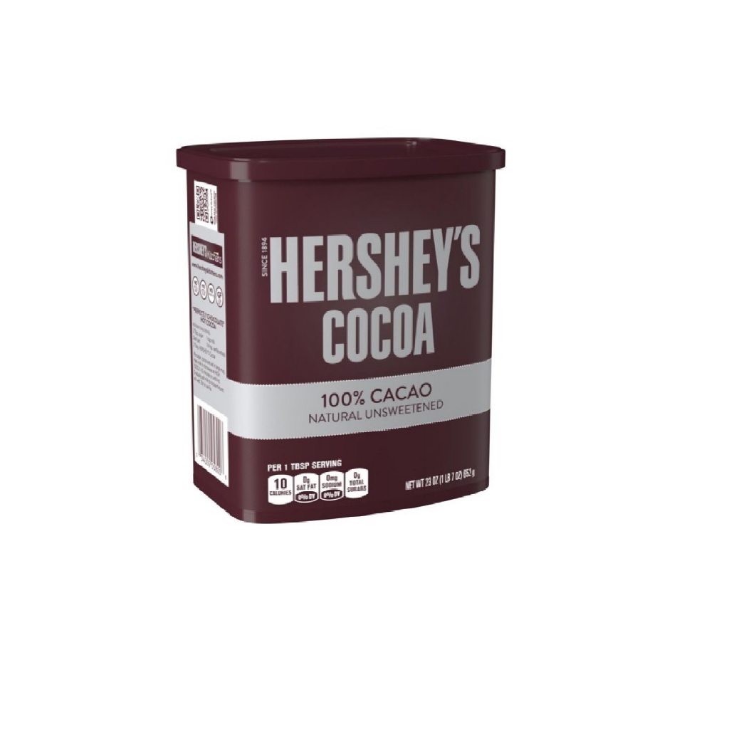 Hershey's Cocoa 100% Natural Unsweetened Cocoa Powder 652g | Shopee ...
