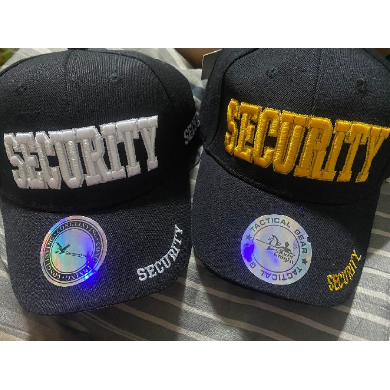 Bullcap Security with embossed embroidery | Shopee Philippines