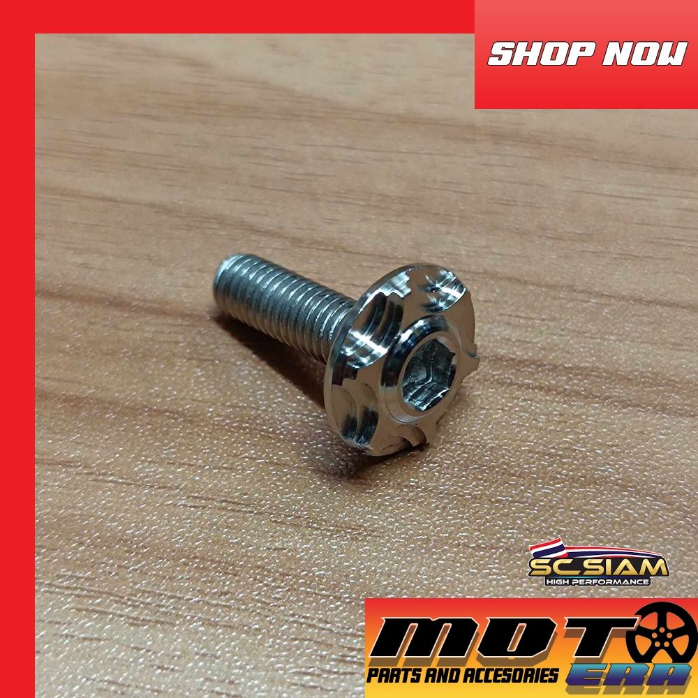 SC SIAM CNC BOLTS 6X20 MM BODY BOLT WAVE / XRM / RAIDER 150 CARB / FI ...