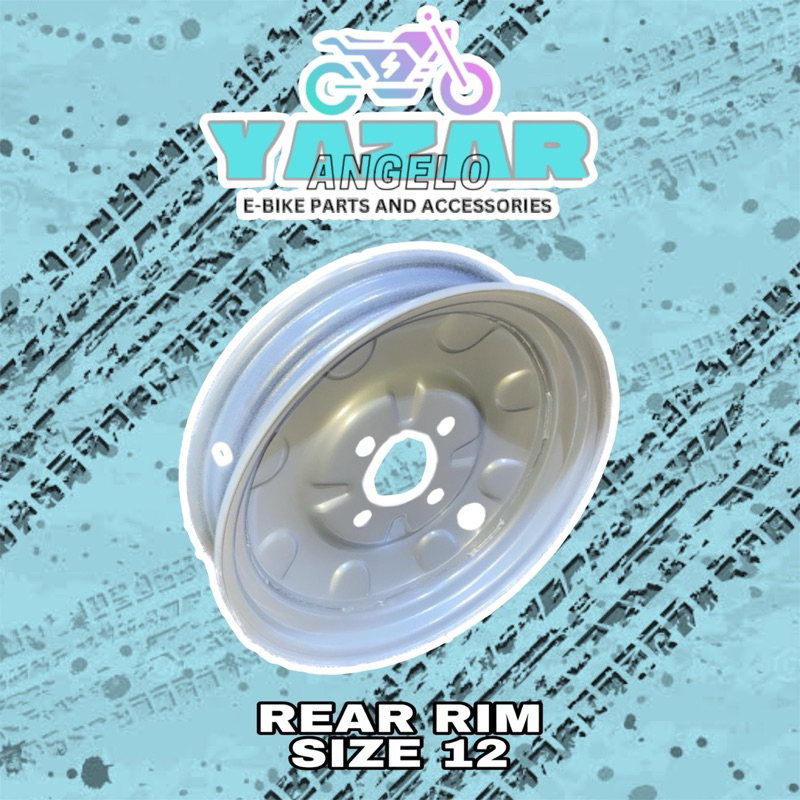 SIZE 12 REAR RIM FOR E-BIKE | Shopee Philippines