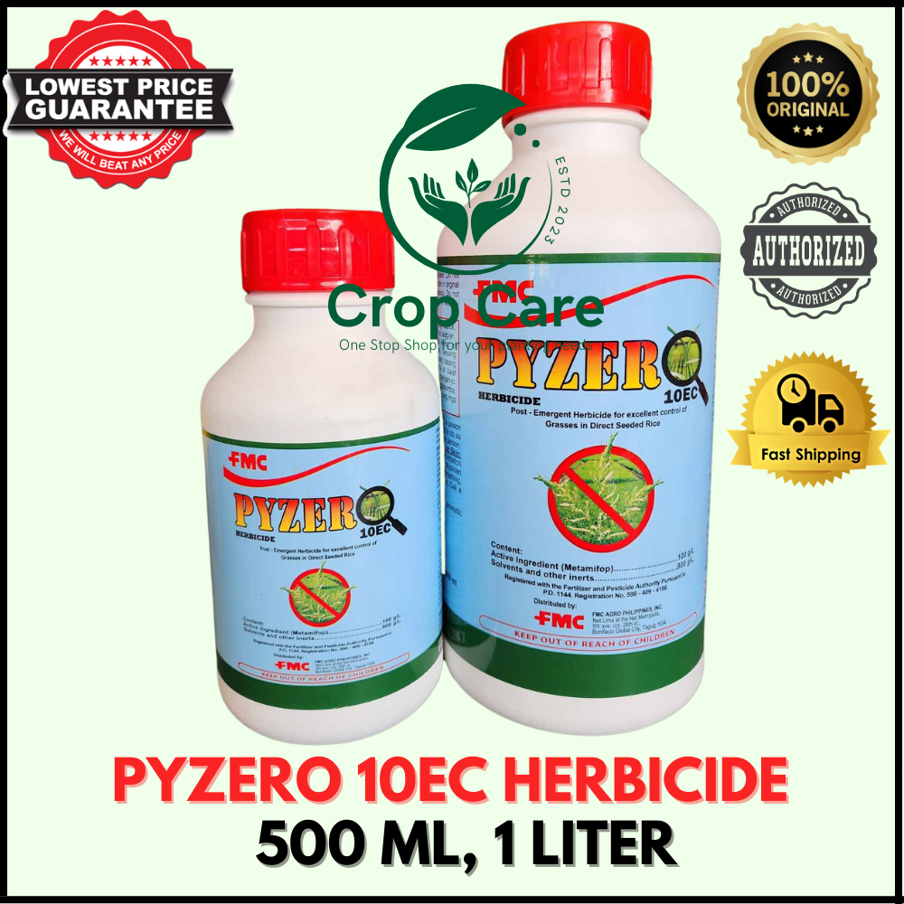 Pyzero 10ec Metamifop Post Emergent Herbicide By Fmc 500 Ml 1 Liter 9894